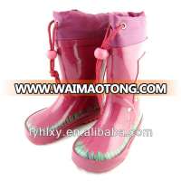 young girl cute cheap pink fashion kids rain boots