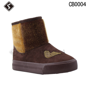 Fashion Kids Children Warm Snow Cotton Boots